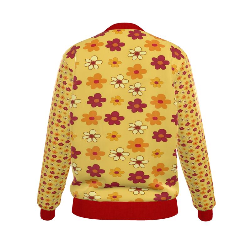 Women's Reversible Silk Bomber Jacket