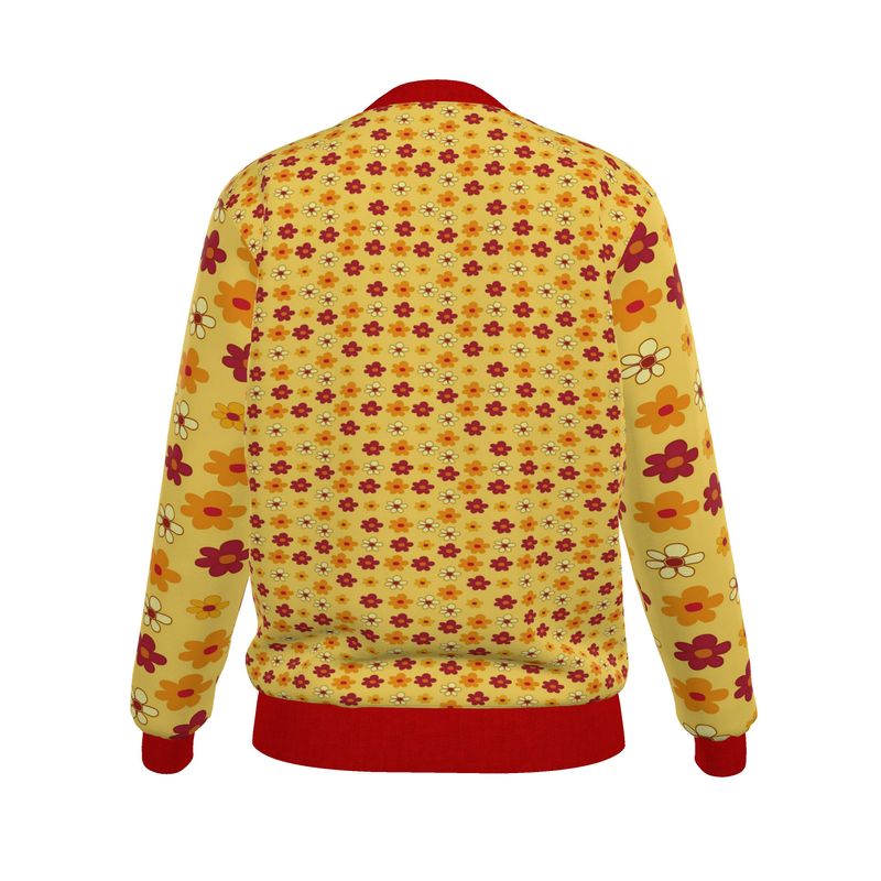 Women's Reversible Silk Bomber Jacket